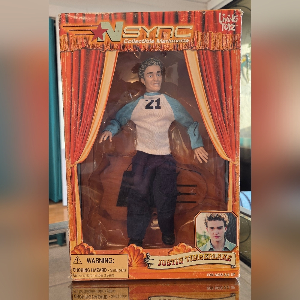 NSYNC Collectible Marionette - Justin Timberlake